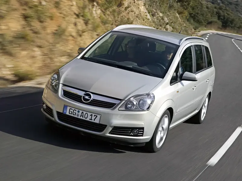 Opel Zafira 2005, минивэн, 2 поколение, B (07.2005 - 01.2008)