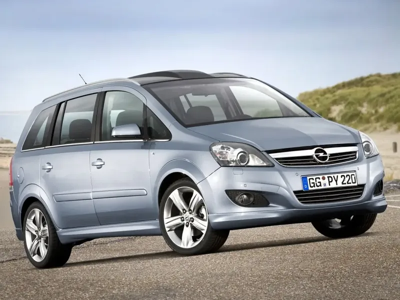 Opel Zafira рестайлинг 2007, минивэн, 2 поколение, B (12.2007 - 10.2015)