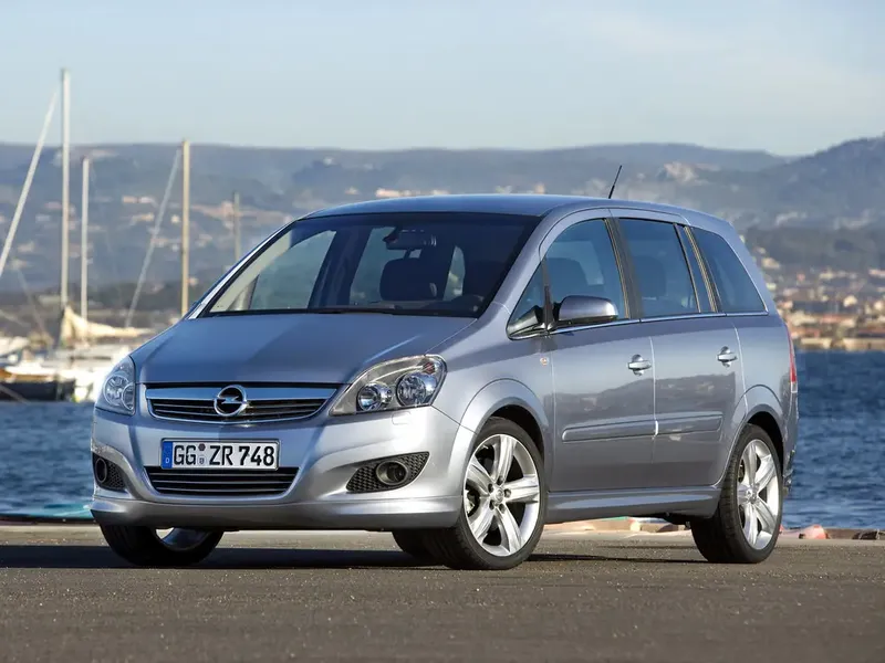 Opel Zafira рестайлинг 2007, минивэн, 2 поколение, B (12.2007 - 06.2015)