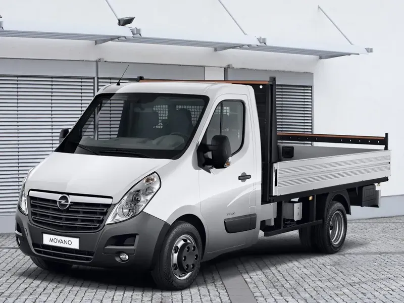 Opel Movano 2010, шасси, 2 поколение (02.2010 - 06.2019)