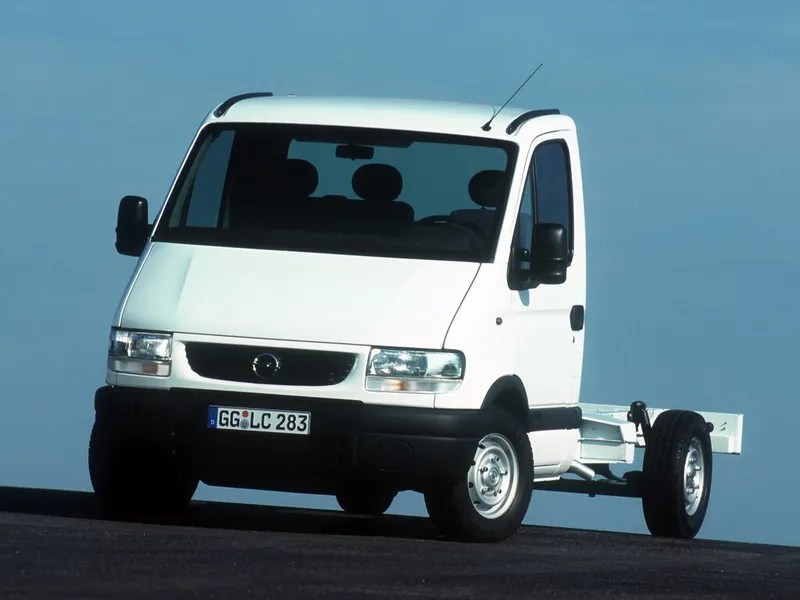Opel Movano 1998, шасси, 1 поколение (02.1998 - 06.2003)