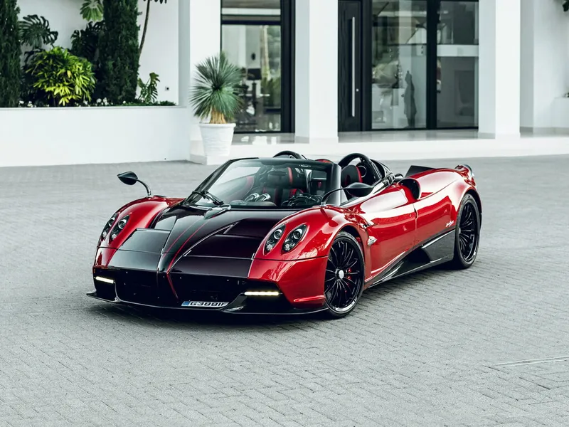 Pagani Huayra 2017, открытый кузов, 1 поколение (03.2017 - н.в.)