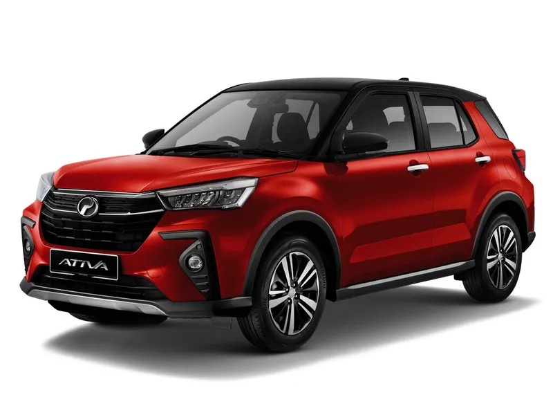Perodua Ativa 2021, джип/suv 5 дв., 1 поколение, A270 (02.2021 - н.в.)