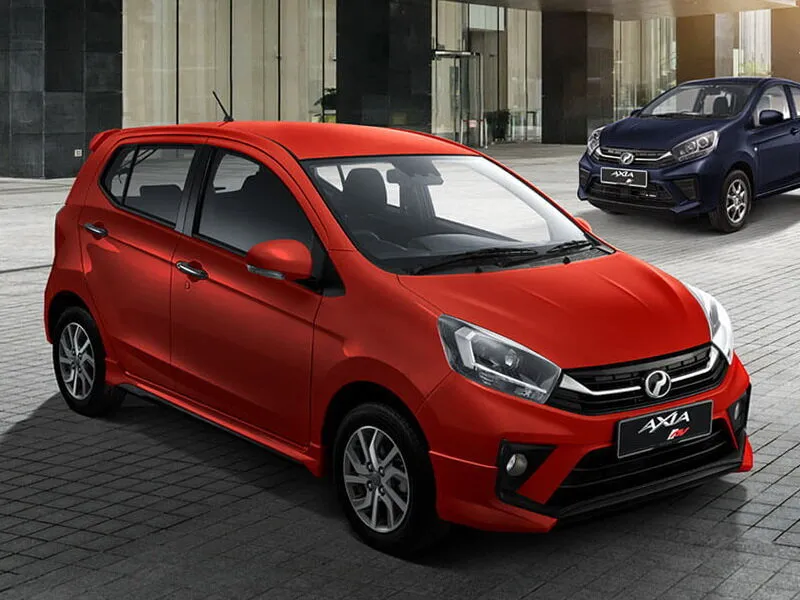 Perodua Axia 2-й рестайлинг 2019, хэтчбек 5 дв., 1 поколение, B200 (09.2019 - 12.2025)