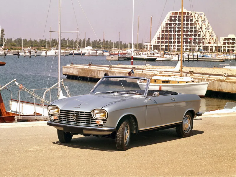 Peugeot 204 1966, открытый кузов, 1 поколение (10.1966 - 03.1970)