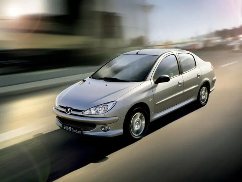 Peugeot 206 рестайлинг 2005, седан, 1 поколение, T13 (09.2005 - 09.2009)