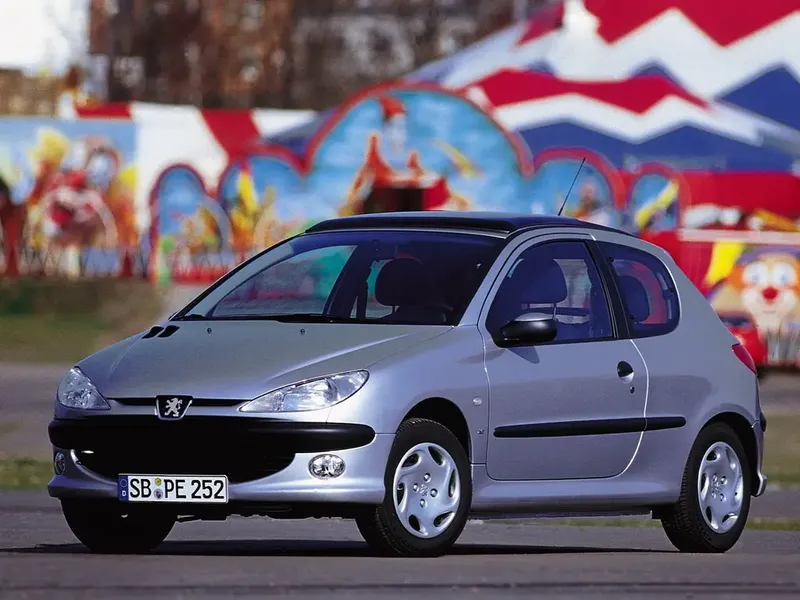 Peugeot 206 1998, хэтчбек 3 дв., 1 поколение (05.1998 - 02.2003)