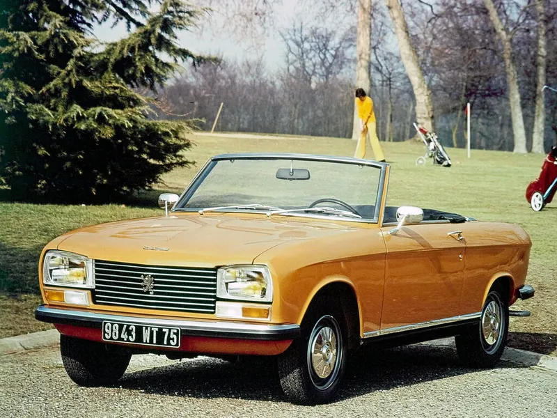Peugeot 304 1970, открытый кузов, 1 поколение (09.1970 - 11.1976)