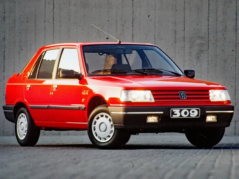 Peugeot 309 рестайлинг 1989, хэтчбек 5 дв., 1 поколение, 10A (07.1989 - 06.1993)