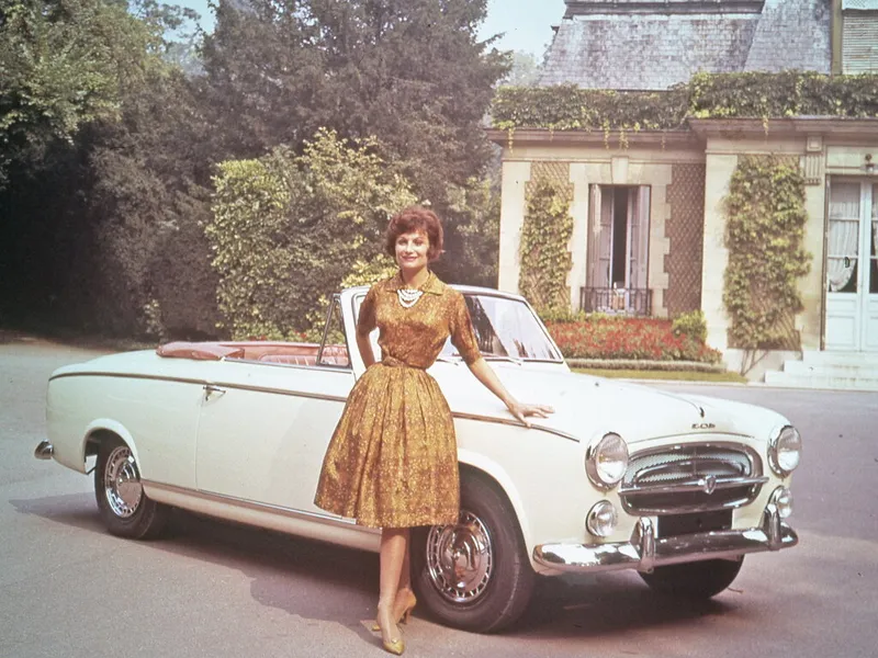 Peugeot 403 1956, открытый кузов, 1 поколение (05.1956 - 10.1967)