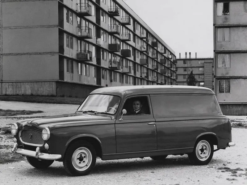 Peugeot 403 1956, цельнометаллический фургон, 1 поколение (05.1956 - 10.1967)