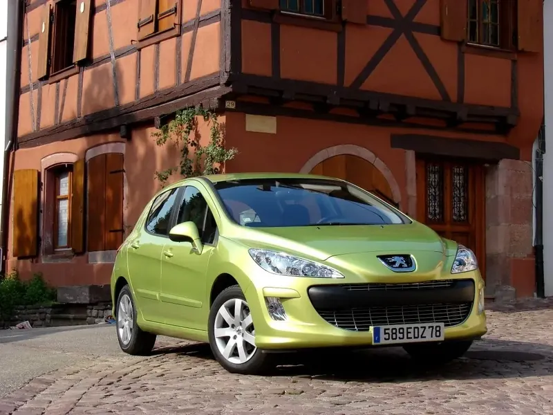 Peugeot 308 2007, хэтчбек 5 дв., 1 поколение, T7 (06.2007 - 06.2011)