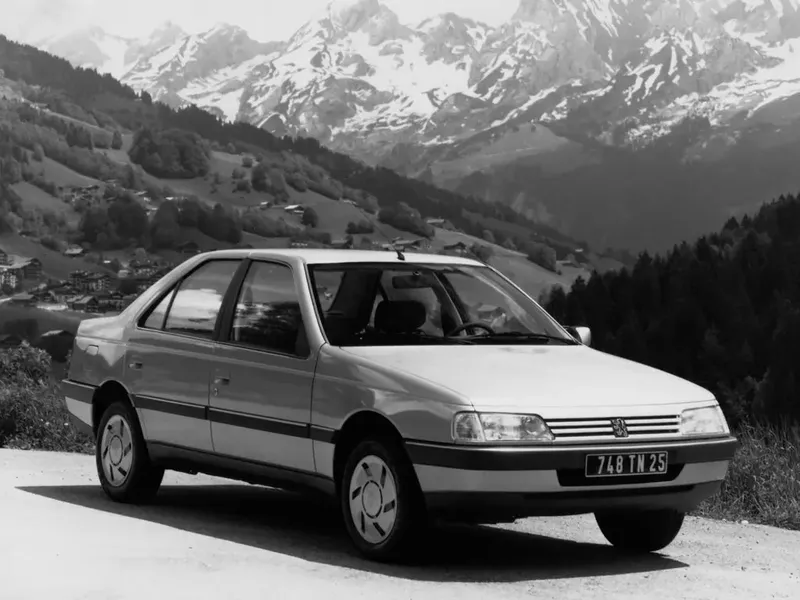 Peugeot 405 1987, седан, 1 поколение (09.1987 - 02.1993)
