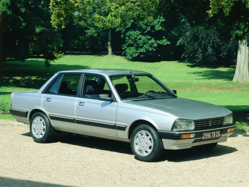 Peugeot 505 рестайлинг 1986, седан, 1 поколение (05.1986 - 03.1989)