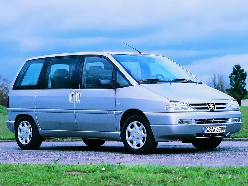 Peugeot 806 рестайлинг 1998, минивэн, 1 поколение (10.1998 - 05.2002)