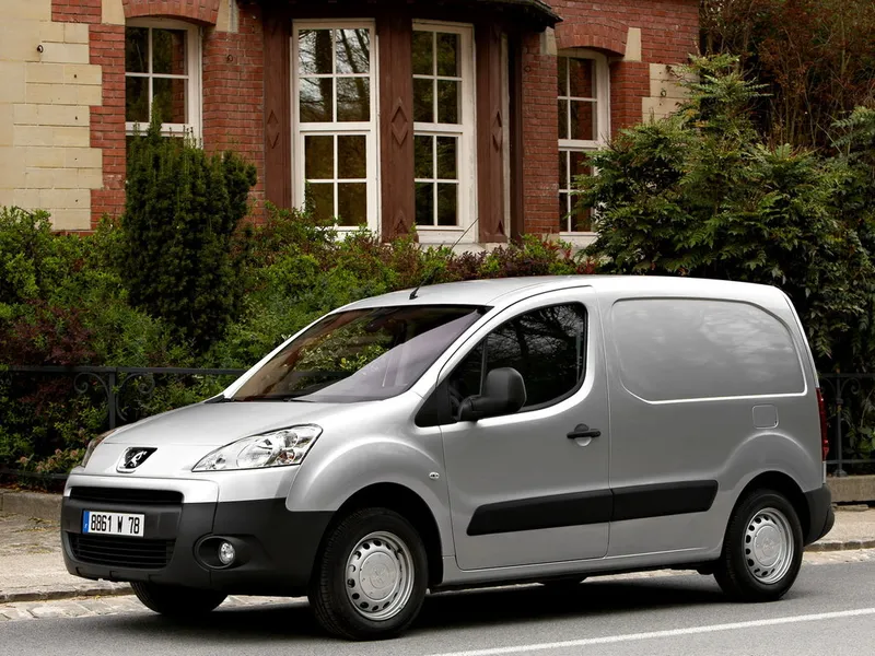Peugeot Partner 2008, цельнометаллический фургон, 2 поколение, B9 (05.2008 - 04.2012)