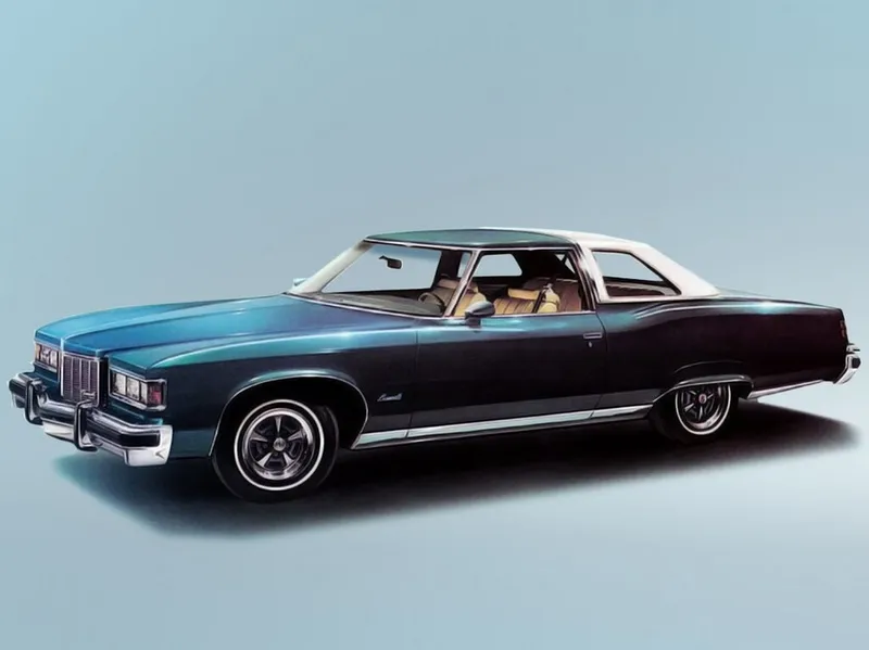 Pontiac Bonneville 5-й рестайлинг 1975, купе, 6 поколение (09.1975 - 09.1976)