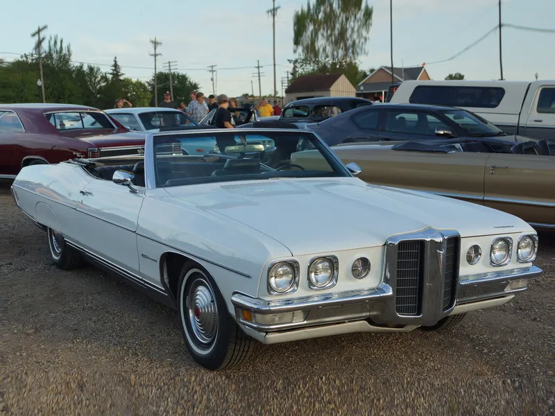 Pontiac Bonneville 4-й рестайлинг 1969, открытый кузов, 5 поколение (09.1969 - 09.1970)