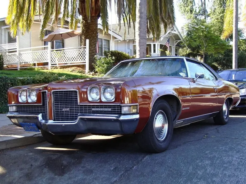 Pontiac Bonneville 1970, купе, 6 поколение (09.1970 - 09.1971)