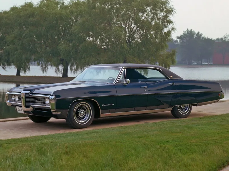 Pontiac Bonneville 3-й рестайлинг 1967, седан, 5 поколение (09.1967 - 09.1969)