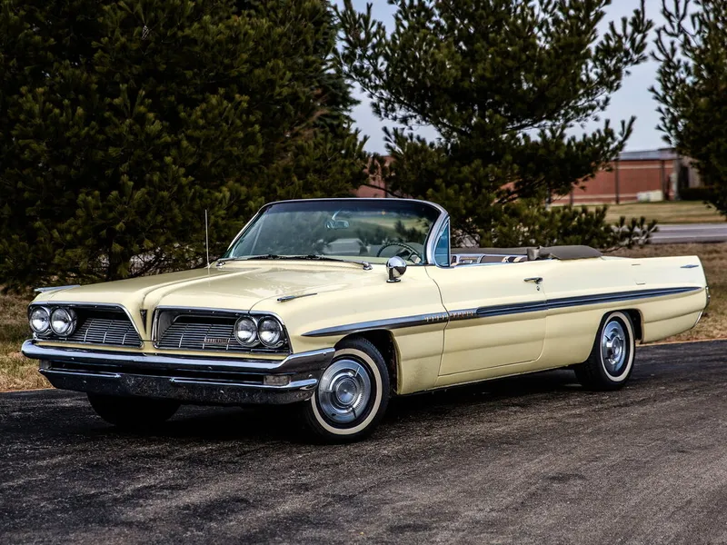 Pontiac Bonneville 1960, открытый кузов, 4 поколение (09.1960 - 09.1961)