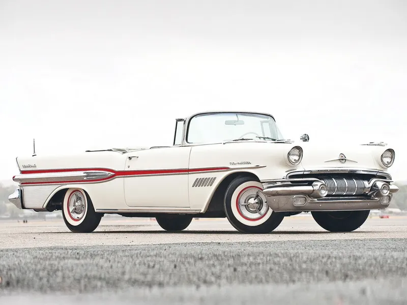 Pontiac Bonneville 1957, открытый кузов, 1 поколение (01.1957 - 10.1957)