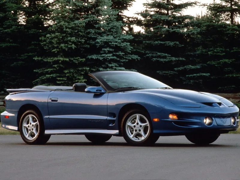 Pontiac Firebird рестайлинг 1997, открытый кузов, 4 поколение (07.1997 - 08.2002)