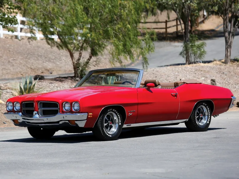 Pontiac Lemans 2-й рестайлинг 1970, открытый кузов, 3 поколение (09.1970 - 09.1972)