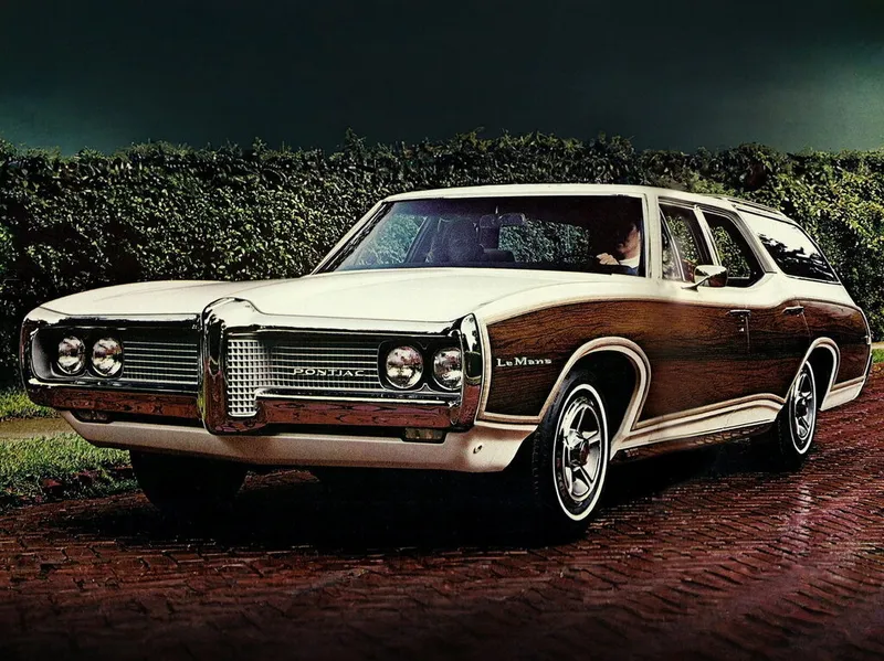 Pontiac Lemans 1968, универсал, 3 поколение (09.1968 - 09.1969)