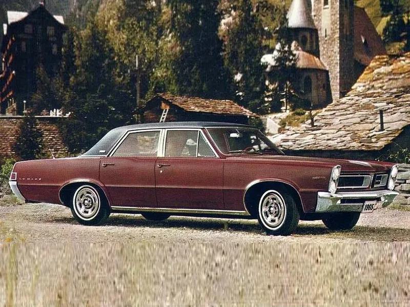 Pontiac Lemans рестайлинг 1964, седан, 2 поколение (10.1964 - 09.1965)