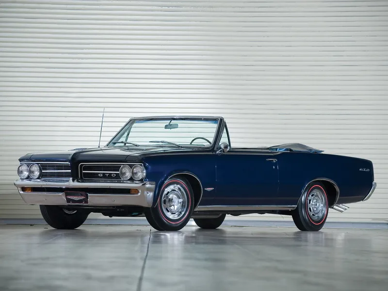 Pontiac Lemans 1963, открытый кузов, 2 поколение (10.1963 - 09.1964)