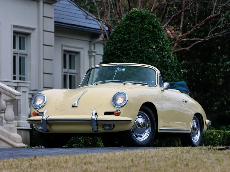 Porsche 356 1963, открытый кузов, 4 поколение, C, T6 (06.1963 - 04.1965)