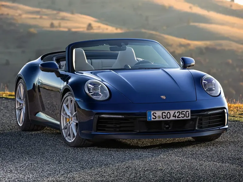 Porsche 911 2018, открытый кузов, 8 поколение, 992 (11.2018 - 12.2022)