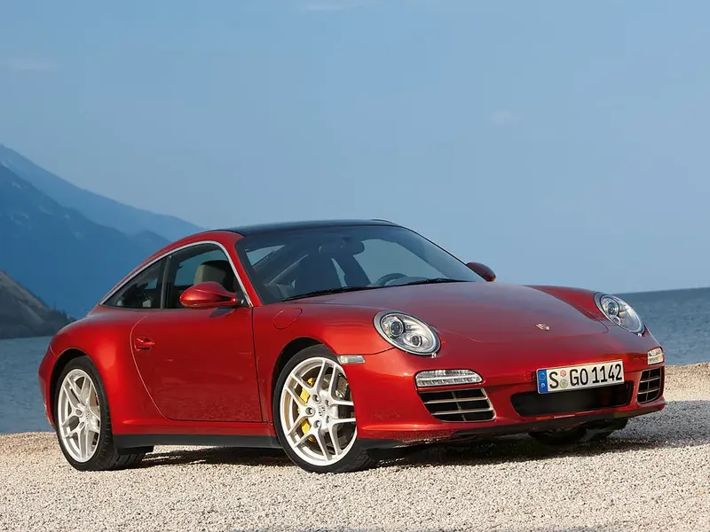 Porsche 911 рестайлинг 2008, открытый кузов, 6 поколение, 997 (08.2008 - 06.2014)