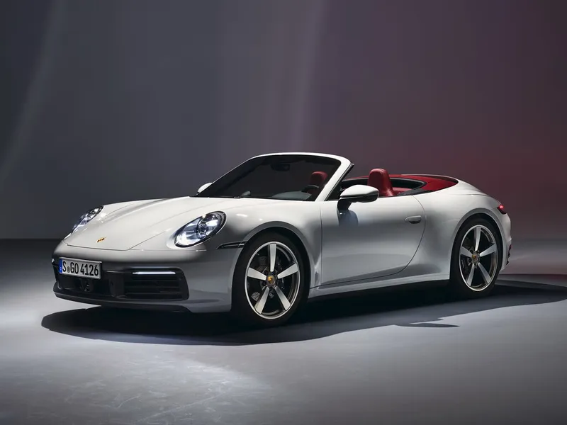 Porsche 911 2018, открытый кузов, 8 поколение, 992 (11.2018 - 05.2024)