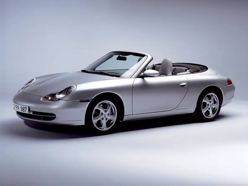 Porsche 911 рестайлинг 1998, открытый кузов, 5 поколение, 996 (01.1998 - 01.2001)