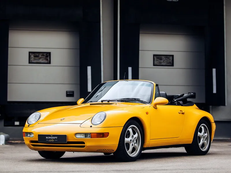 Porsche 911 1994, открытый кузов, 4 поколение, 993 (01.1994 - 01.1997)