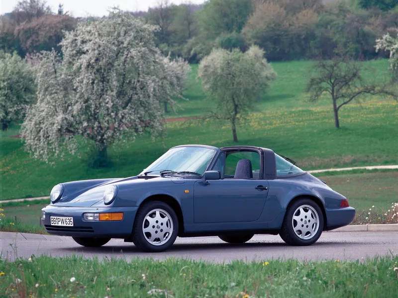 Porsche 911 1989, открытый кузов, 3 поколение, 964 (07.1989 - 01.1993)