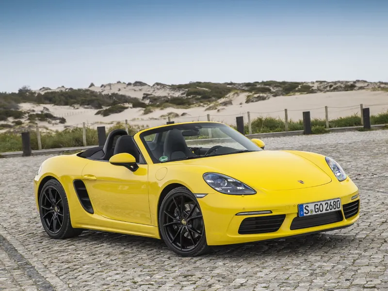 Porsche Boxster 2016, открытый кузов, 4 поколение, 982 (01.2016 - н.в.)