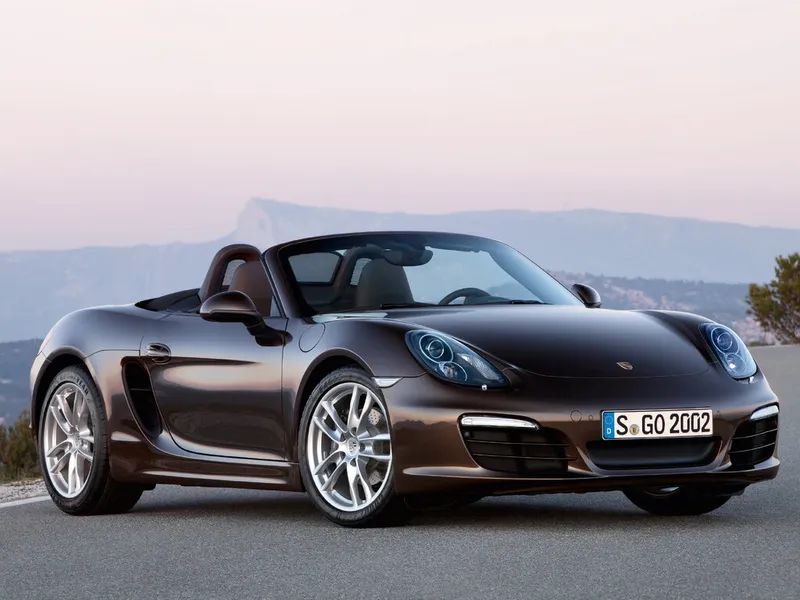 Porsche Boxster 2012, открытый кузов, 3 поколение (06.2012 - 12.2016)