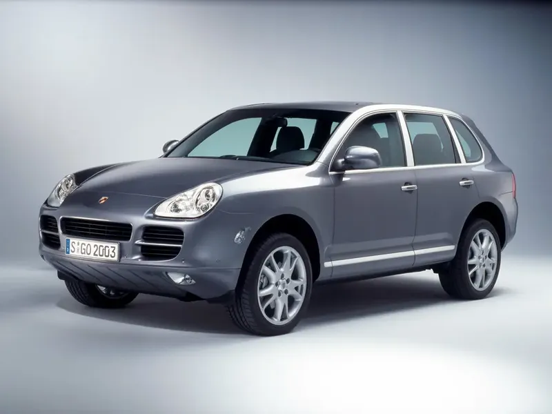 Porsche Cayenne 2002, джип/suv 5 дв., 1 поколение, 9PA (12.2002 - 01.2007)