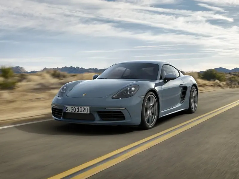 Porsche Cayman 2016, купе, 3 поколение, 982C (05.2016 - 12.2022)
