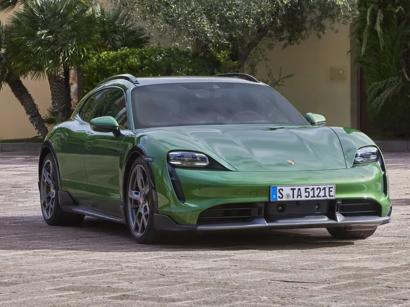 Porsche Taycan 2021, универсал, 1 поколение (03.2021 - 12.2022)