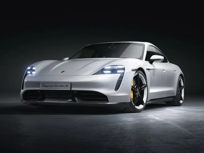 Porsche Taycan 2019, седан, 1 поколение (09.2019 - 12.2022)