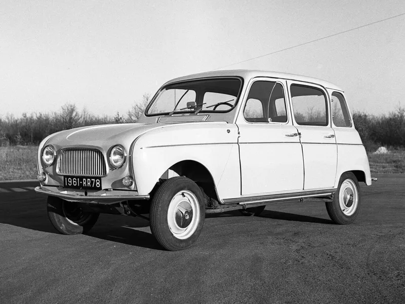 Renault 4 1961, хэтчбек 5 дв., 1 поколение (09.1961 - 09.1967)