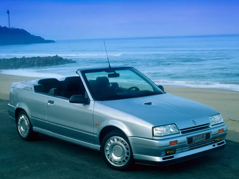 Renault 19 1990, открытый кузов, 1 поколение, D53 (09.1990 - 03.1992)