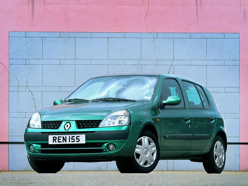 Renault Clio рестайлинг 2001, хэтчбек 5 дв., 2 поколение (06.2001 - 08.2005)