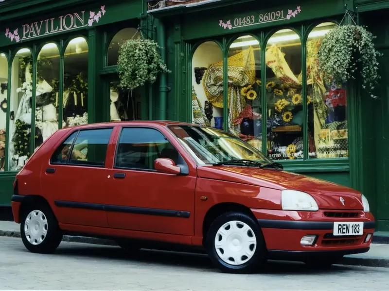 Renault Clio 2-й рестайлинг 1996, хэтчбек 5 дв., 1 поколение, B57 (09.1996 - 08.1998)