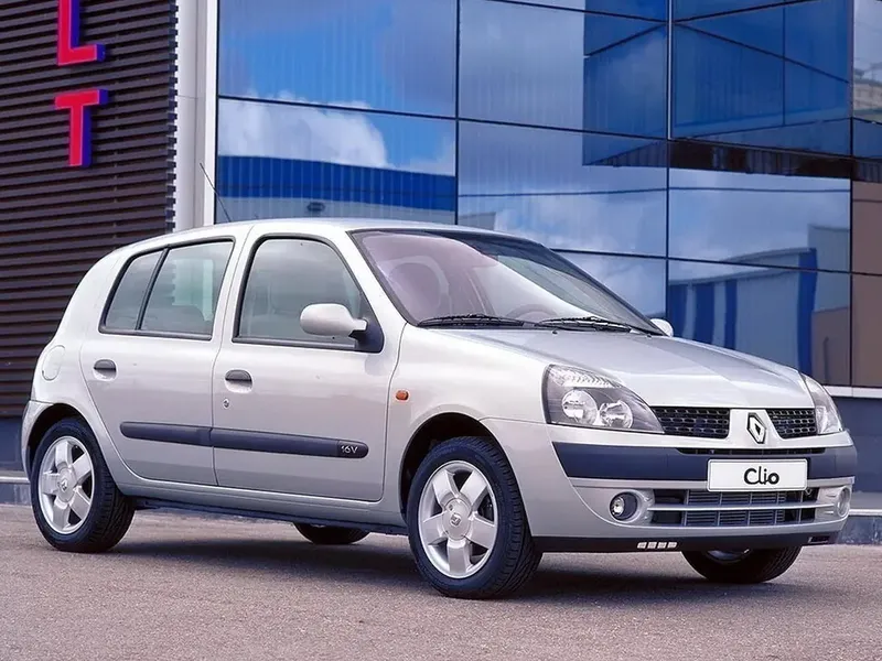 Renault Clio рестайлинг 2001, хэтчбек 5 дв., 2 поколение, BB (06.2001 - 09.2012)