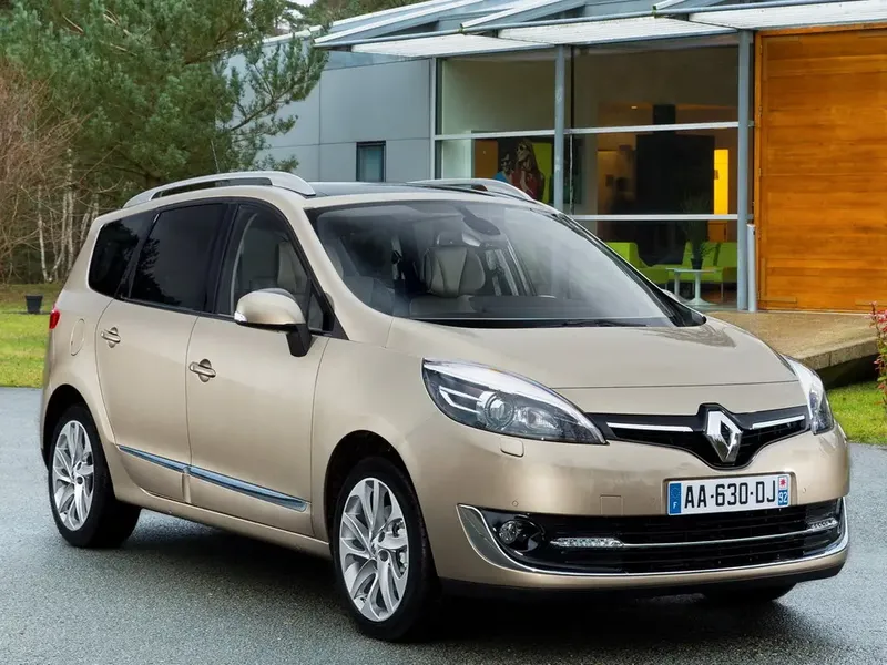 Renault Grand Scenic 2-й рестайлинг 2013, минивэн, 2 поколение, JZ (04.2013 - 11.2016)